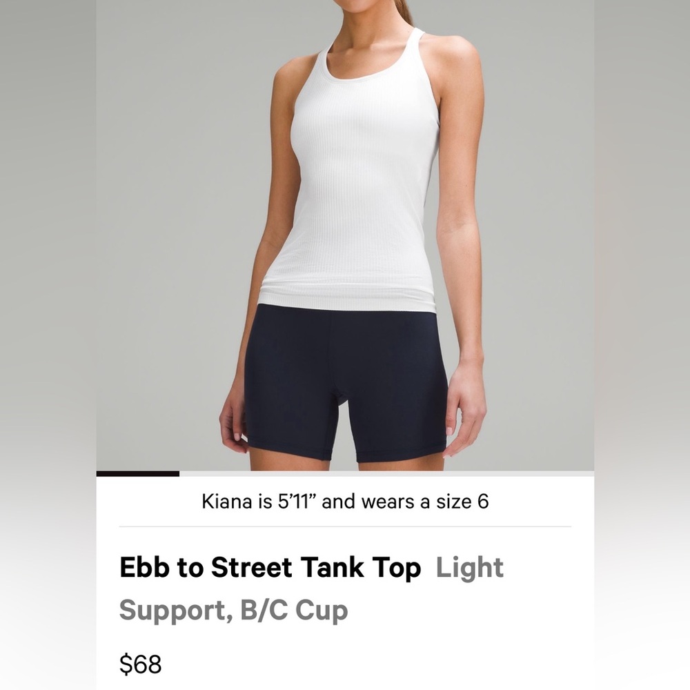 Ebb to Street White Tank Top